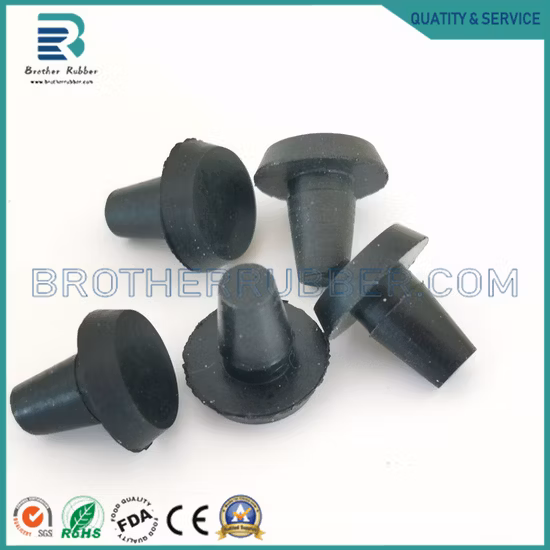 Rolha de borracha butílica farmacêutica para infusão de 32 mm para garrafa de vidro